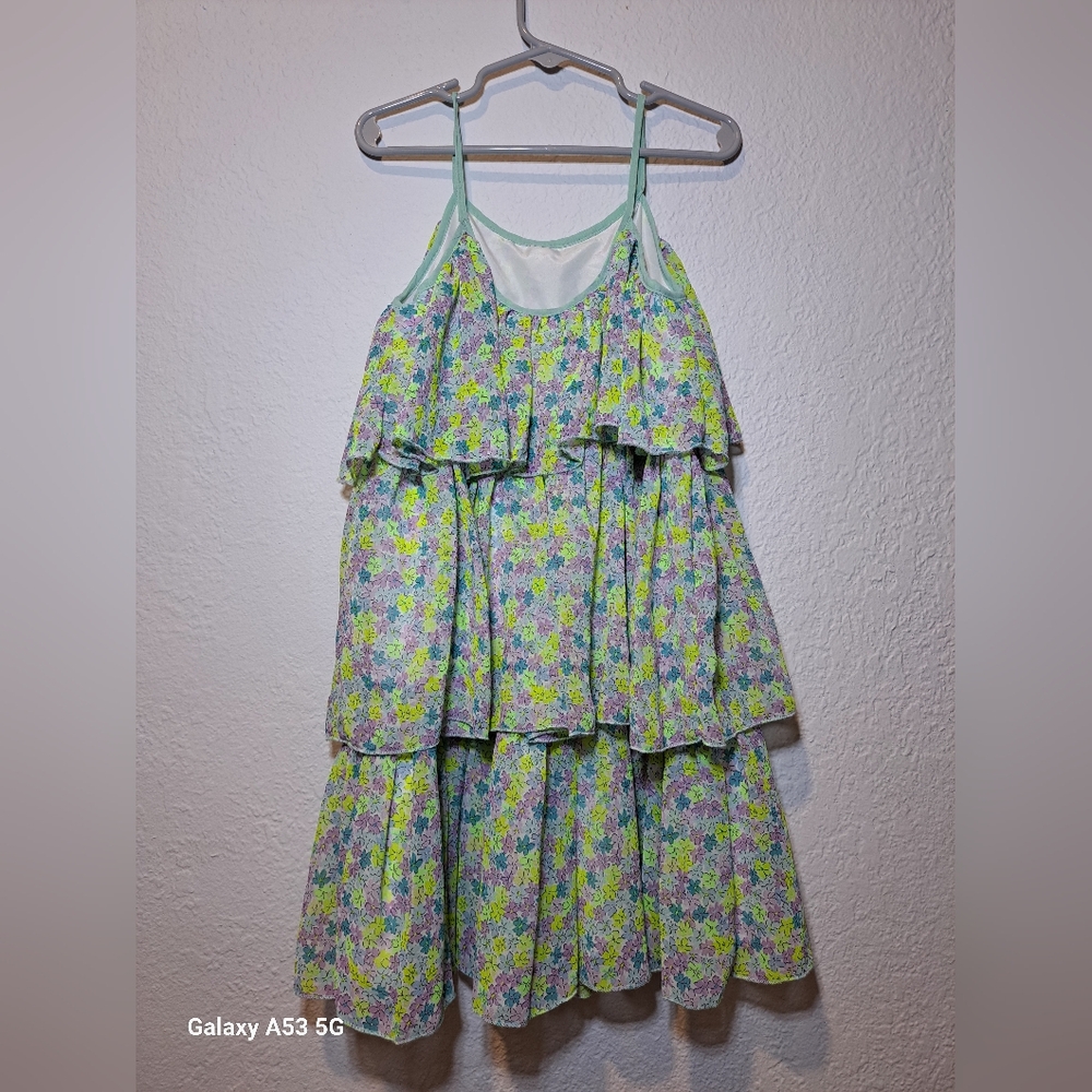 H&M Green and Blue Casual Dress - Picture 3 of 3